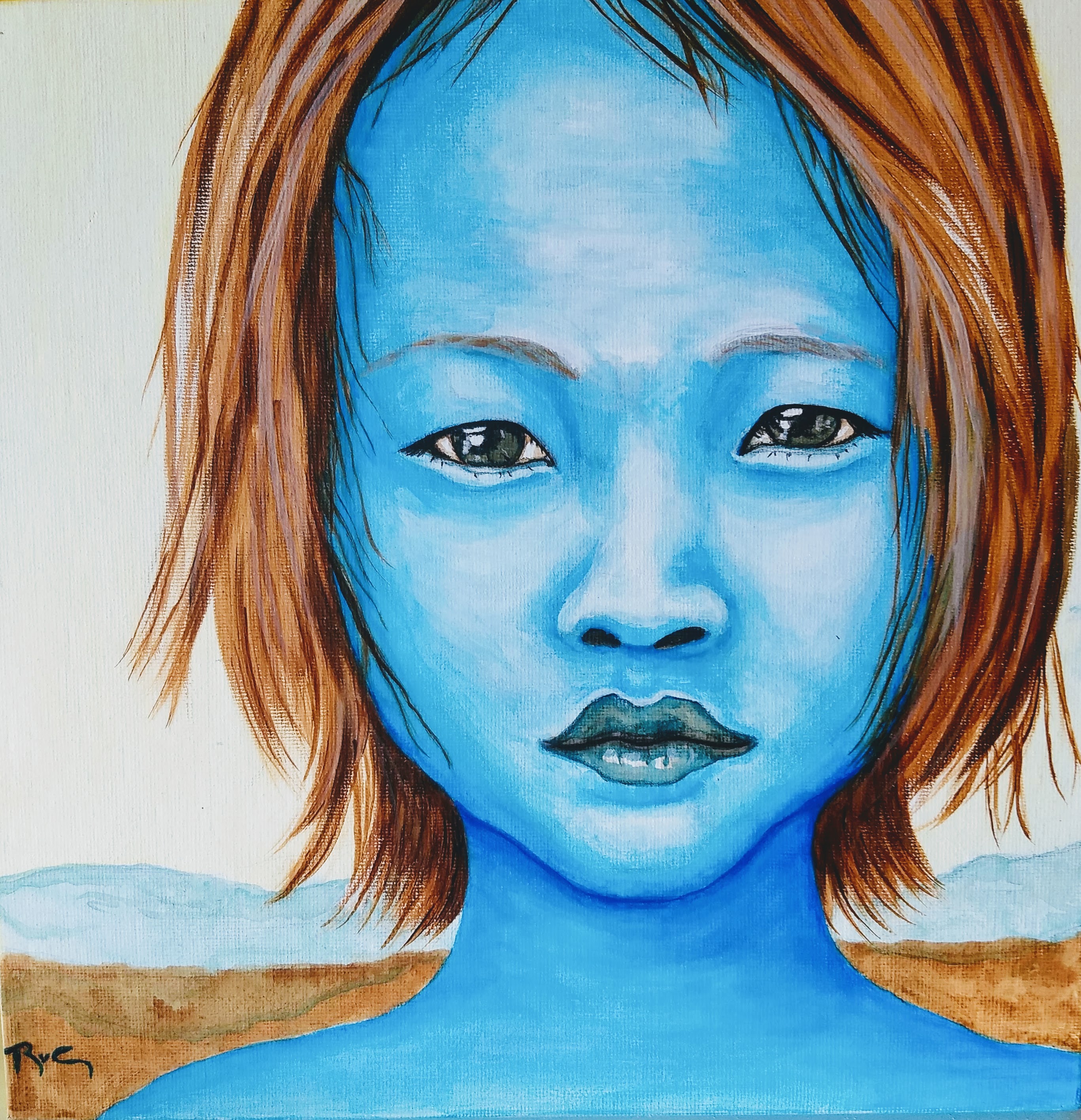 acryl-portret-kind